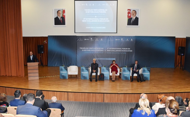 “Təhsildə yeni çağırışlar” mövzusunda III beynəlxalq forum keçirilir