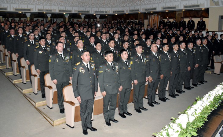 Daxili İşlər Nazirliyi Zəfər Gününün ikinci ildönümünə həsr olunmuş təntənəli tədbir keçirib