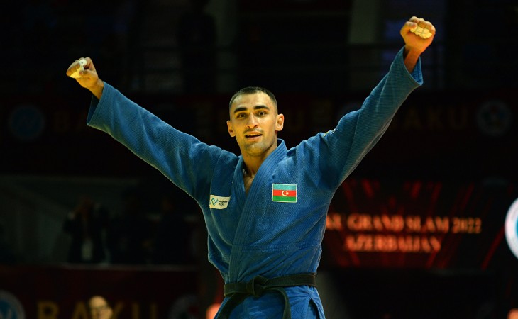 Zelym Kotsoiev adds 4th gold to Azerbaijan`s medal haul at Baku Grand Slam 2022