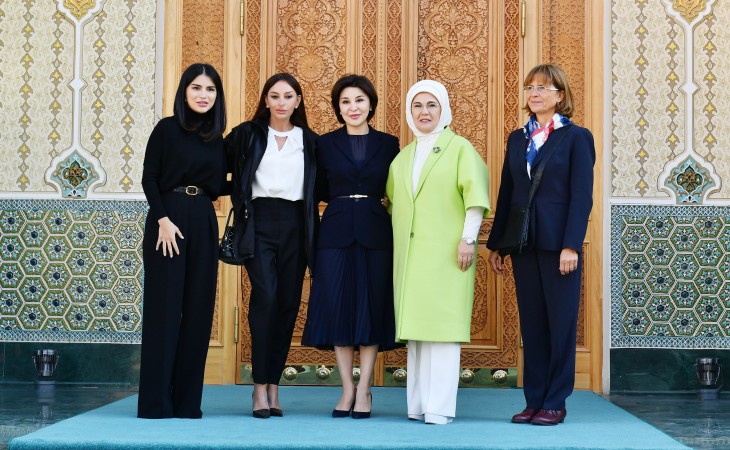 First Lady of Azerbaijan Mehriban Aliyeva visits 