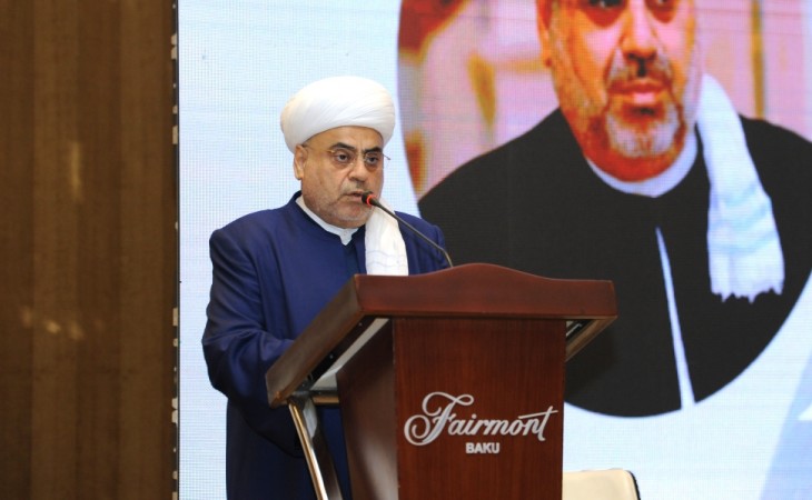Allahşükür Paşazadə: Azərbaycanda tolerantlıq və multikulturalizm siyasəti yüksək səviyyədə həyata keçirilir