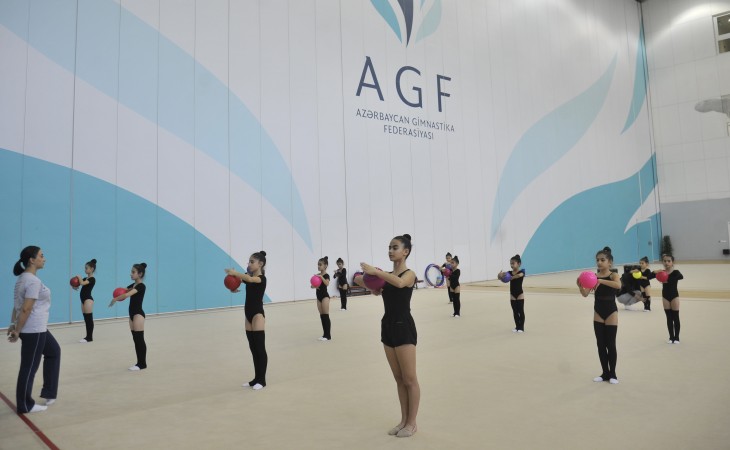 Kürdəmir və Şirvan gimnastları Bakıda təlim-məşq toplanışında iştirak edir
