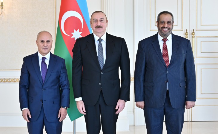 President Ilham Aliyev received credentials of incoming ambassador of Libya