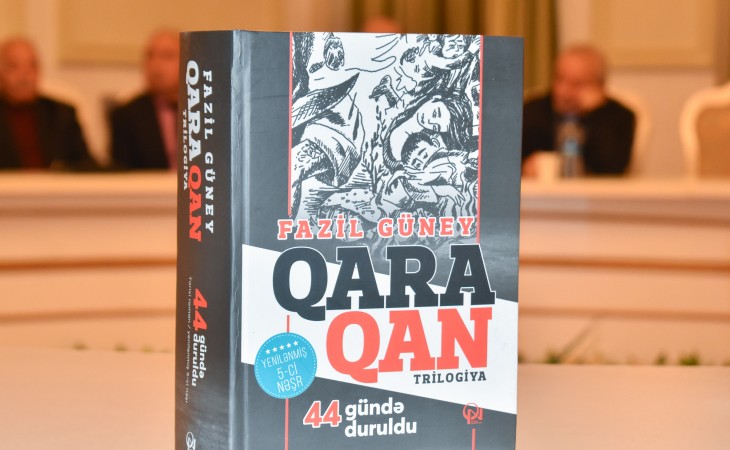 Fazil Güneyin “Qara qan” romanının yenilənmiş nəşrinin təqdimatı keçirilb