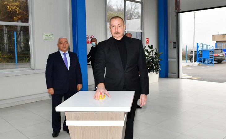 Series of “Oghuz” small hydropower plant inaugurated