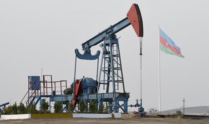 Azerbaijani oil price exceeds $45