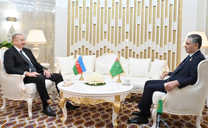 President Ilham Aliyev met with chairman of People's Council Chamber of National Assembly of Turkmenistan