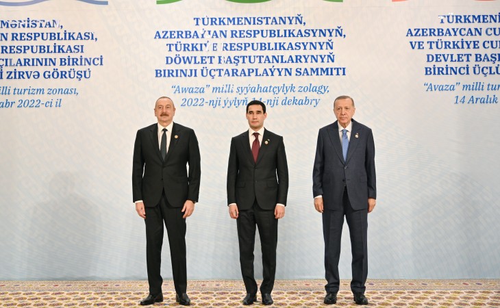 Presidents of Azerbaijan, Turkiye and Turkmenistan held meeting in limited format