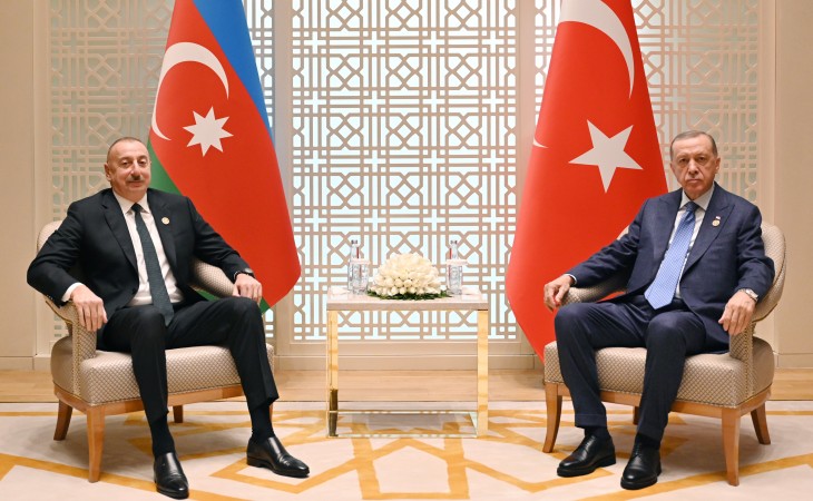 President Ilham Aliyev met with President of Turkiye Recep Tayyip Erdogan