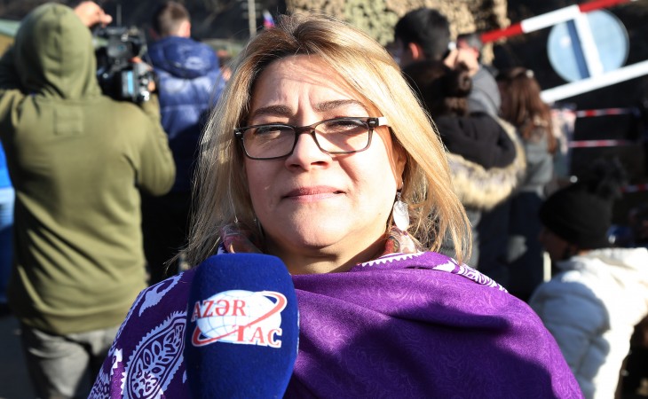 Aksiya iştirakçısı: Təbii sərvətlərimizin talanıb daşınmasına göz yuma bilmirik
