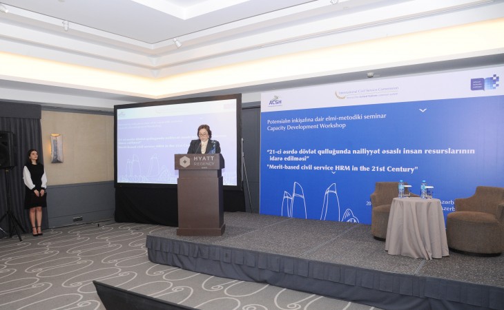Dövlət qulluğunda insan resurslarının idarə edilməsi - beynəlxalq seminar