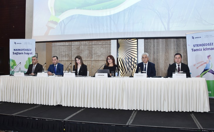 “Narkotiksiz sağlam həyat, steroidsiz təmiz idman” mövzusunda tədbir