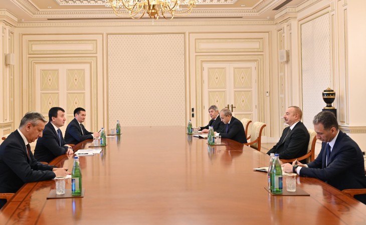President Ilham Aliyev received Deputy Prime Minister of Uzbekistan