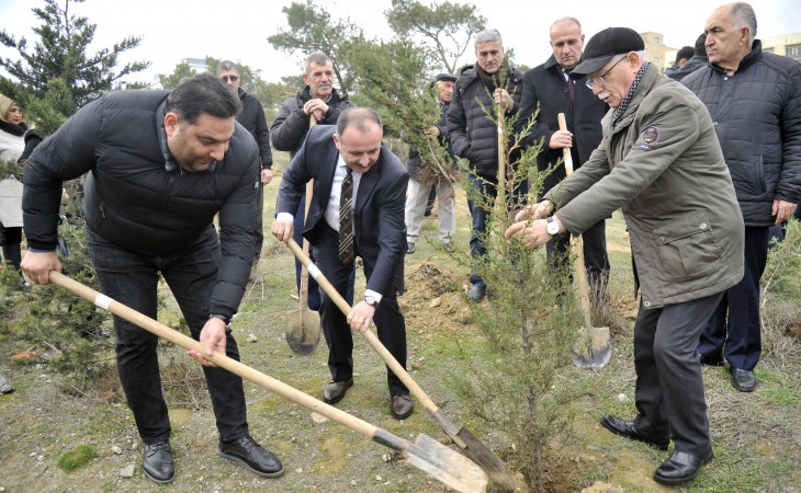 Ulu öndər Heydər Əliyevin 100 illiyinə həsr olunmuş ağacəkmə aksiyası