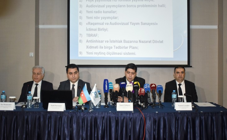 Audiovizual Şuranın ilin yekunlarına dair mətbuat konfransı keçirilir
