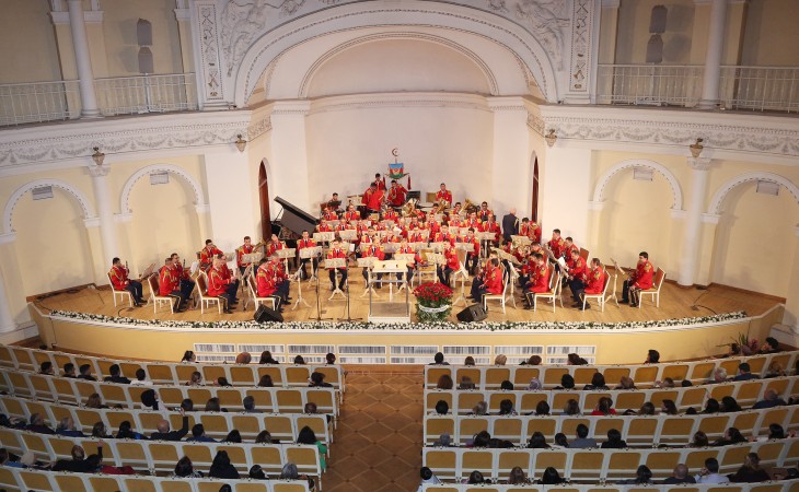 Müdafiə Nazirliyinin Əlahiddə Nümunəvi orkestrinin 30 illik yubileyinə həsr olunmuş konsert