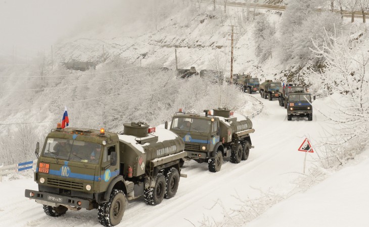 Созданы условия для свободного проезда 23 автомобилей снабжения миротворцев через территорию проведения акции