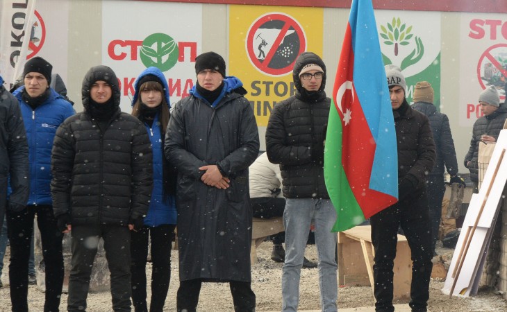 Дорога Лачин – Ханкенди: акция протеста продолжается с высоким патриотическим настроем и решимостью