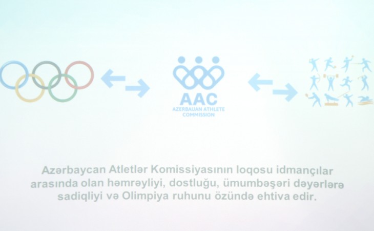 Atletlər Komissiyasının loqosu təqdim olunub