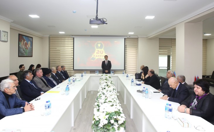 Bakı Beynəlxalq Multikulturalizm Mərkəzində 20 Yanvar şəhidlərinin xatirəsi anılıb