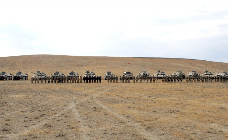 Azərbaycan və Türkiyə hərbçiləri birgə təlimlərin müxtəlif elementlərini icra ediblər