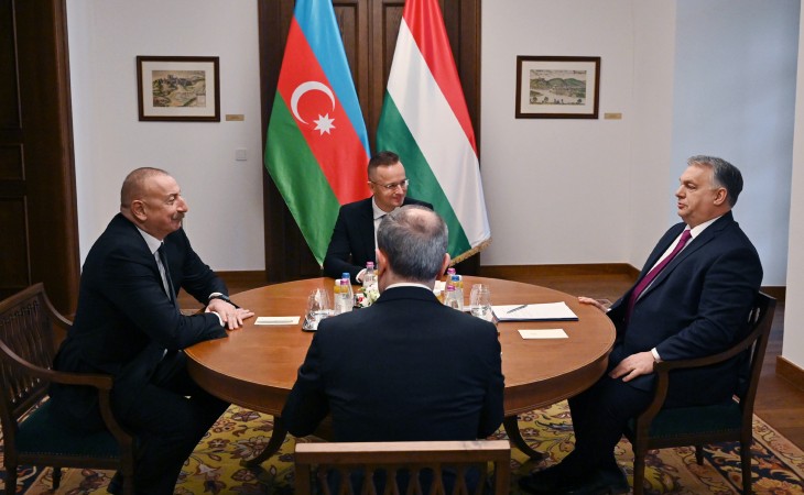 President Ilham Aliyev held meeting with Prime Minister of Hungary Viktor Orban in limited format
