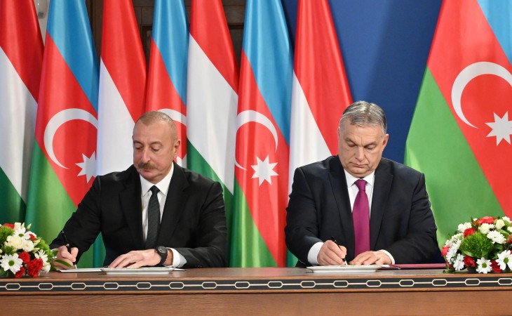 Azerbaijan, Hungary signed documents