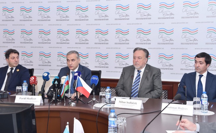 Fərid Şəfiyev: Azərbaycan-Çexiya münasibətləri strateji tərəfdaşlıq səviyyəsindədir