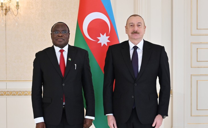 President Ilham Aliyev received credentials of incoming ambassador of Namibia