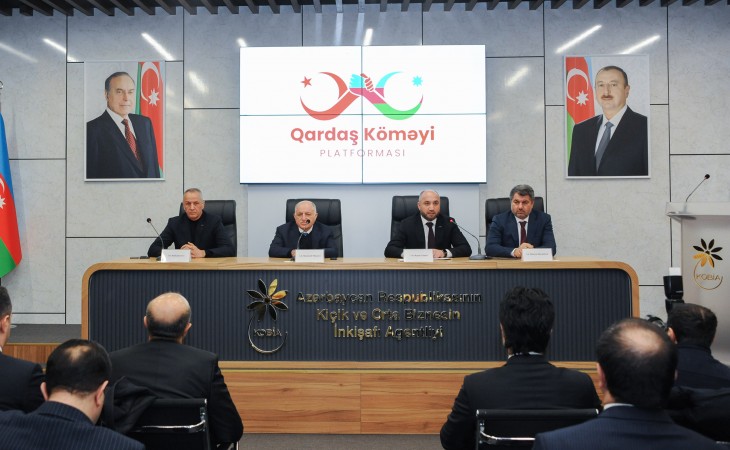 Türkiyəyə dəstək məqsədilə yaradılmış “Qardaş köməyi” platformasının təqdimatı olub