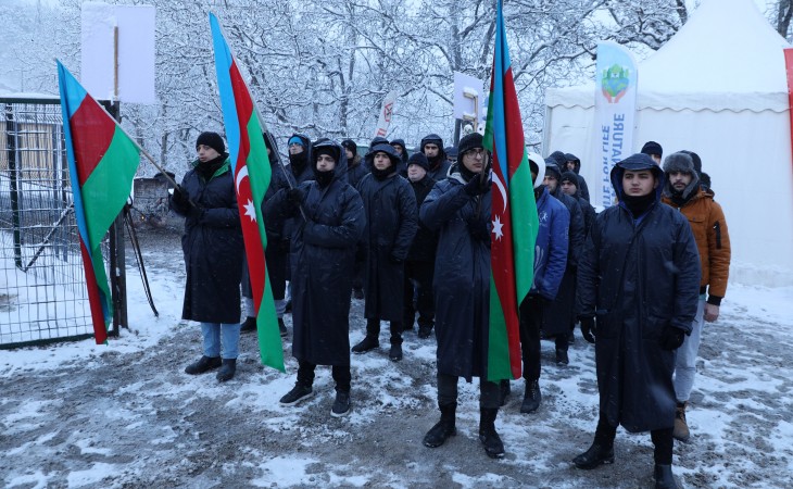 Peaceful protests of Azerbaijani eco-activists on Lachin–Khankendi road enter 60th day