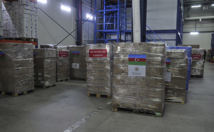 On Azerbaijani First Vice-President’s instructions, Heydar Aliyev Foundation sends humanitarian aid to quake-hit Türkiye