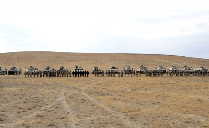Azerbaijani, Turkish servicemen fulfill various elements of joint large-scale exercises
