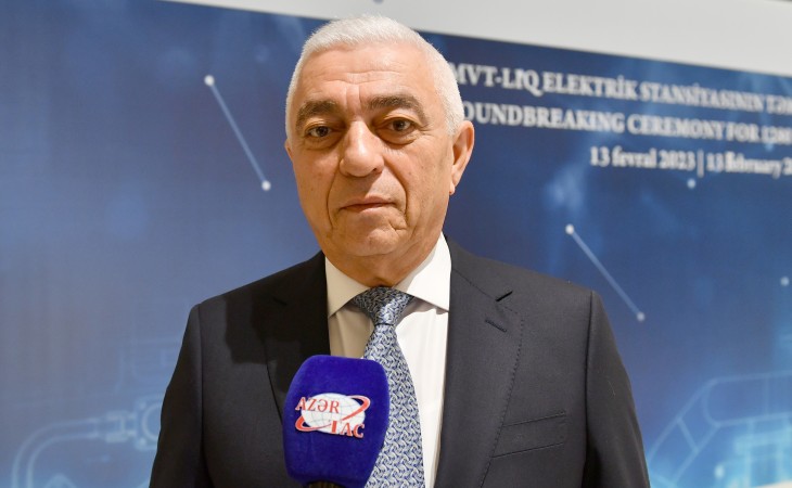 Baba Rzayev: Yeni istilik elektrik stansiyası 1 milyard kubmetrə yaxın qaza qənaət olunmasına imkan verəcək