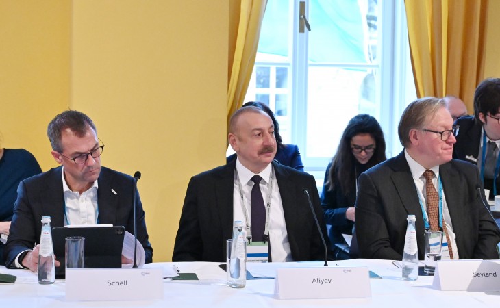 President Ilham Aliyev attended round table on energy security on sidelines of Munich Security Conference