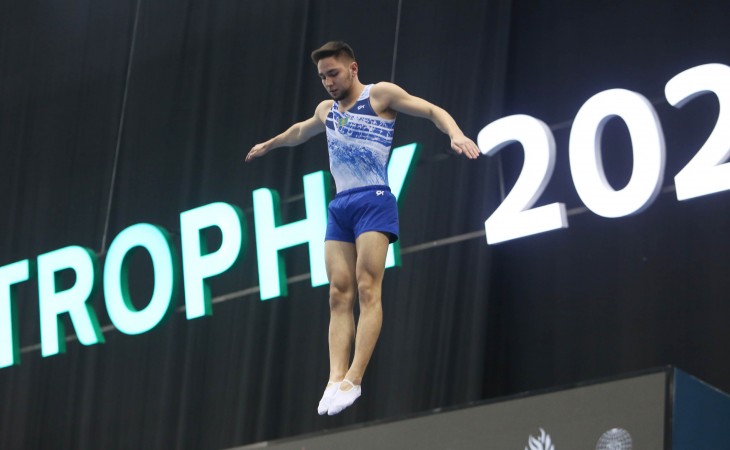 Qazaxıstan gimnastı Daniel Mussabayev dünya kuboku yarışlarının finalına yüksəlib