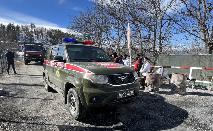 Laçın-Xankəndi yolunda intensivlik artır: Növbəti avtomobil karvanı Xankəndiyə keçdi
