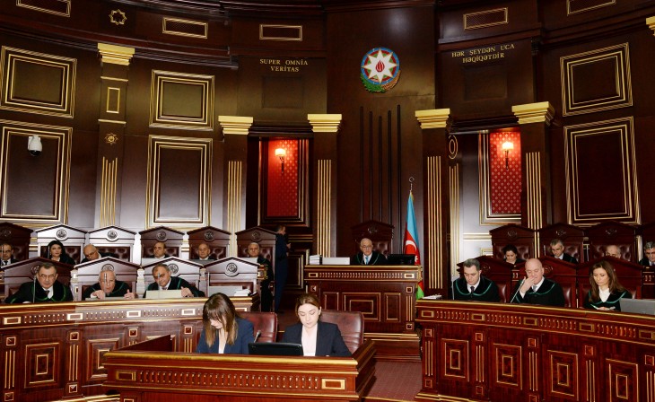 Azərbaycan Respublikası Ali Məhkəməsi Plenumunun iclası keçirilib