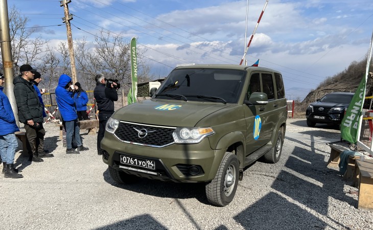 Сегодня по дороге Лачин-Ханкенди беспрепятственно проехало 18 автомобилей