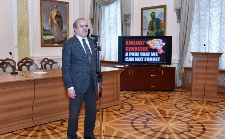 Ədəbiyyat Muzeyində elmi sessiya: Xocalı dərdi, Xocalı dərsi