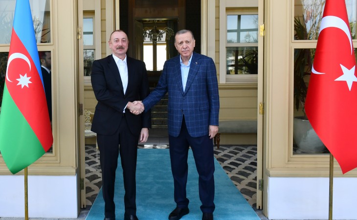 President Ilham Aliyev met with President of Türkiye Recep Tayyip Erdogan in Istanbul