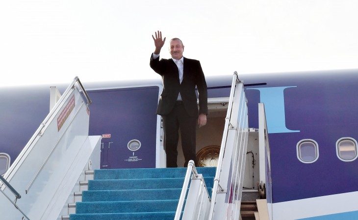 President Ilham Aliyev completed his working visit to Türkiye
