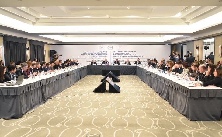 Third meeting of Russian-Azerbaijani Expert Council kicks off in Baku