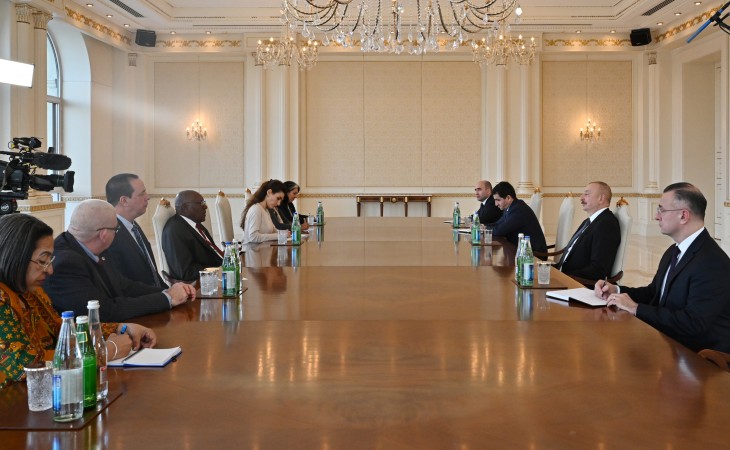 President Ilham Aliyev received delegation led by Vice-President of Cuba