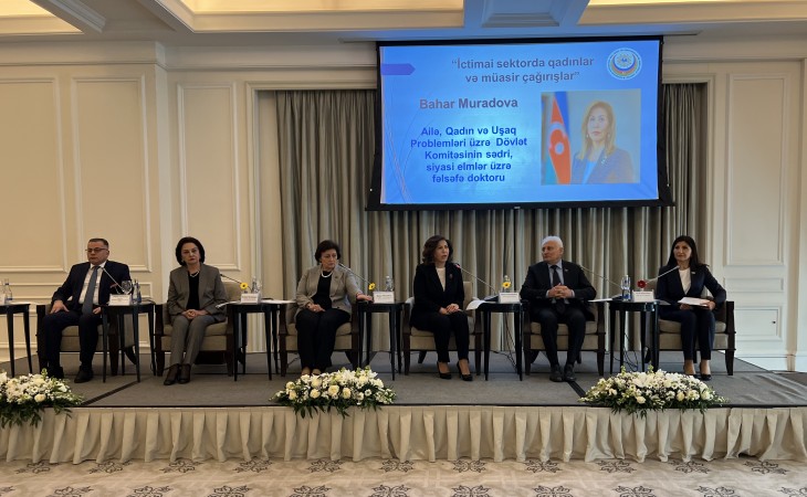 Bakıda “İctimai sektorda qadınlar və müasir çağırışlar” adlı konfrans işə başlayıb