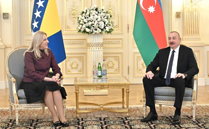 President Ilham Aliyev met with Chairwoman of Presidency of Bosnia and Herzegovina