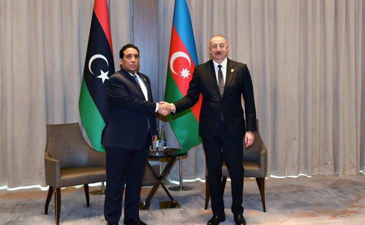 President Ilham Aliyev met with Head of Presidency Council of Libya