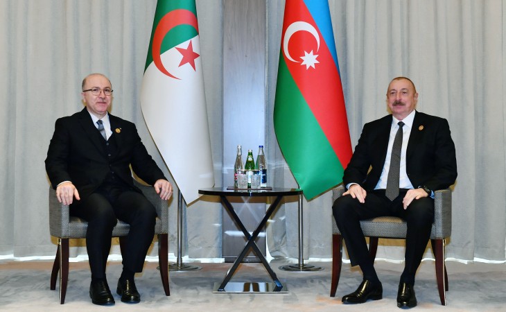President Ilham Aliyev met with Prime Minister of Algeria