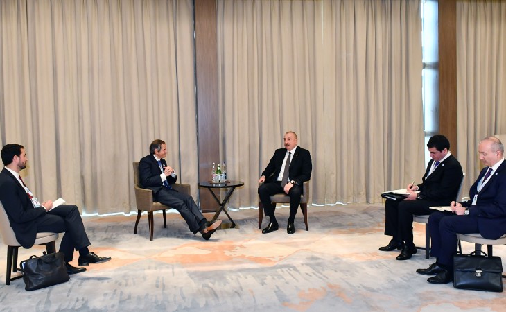President Ilham Aliyev received Director General of International Atomic Energy Agency