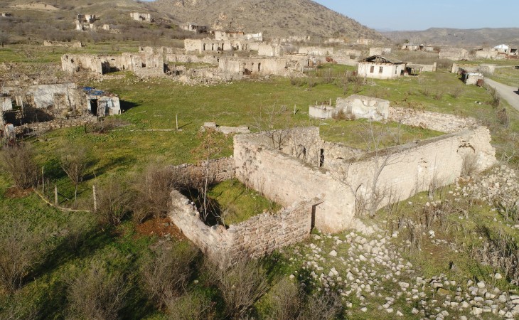 Zəngilan rayonunun Qıraq Müşlan kəndi FOTO
